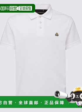 MOOSE KNUCKLES 男士T恤 M12MT712G160 SS2024 白色短袖