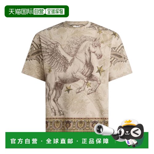 ETRO 男士T恤 MRMA0004AK13YX0820 AW2026 花色 【付后1h可退】
