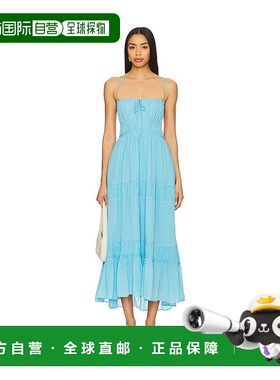 1h可退 潮奢 Free People 自由人 女士 Taking Sides 长款连衣裙