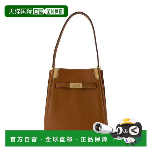 TORY BURCH 女士手拿包 183119200 AW2026 棕色 LEE RADZIWILL 水