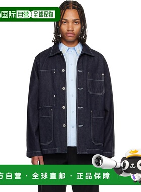 1h可退 潮奢 Tom Ford 汤姆 福特 男士 海军蓝 Camille 牛仔夹克