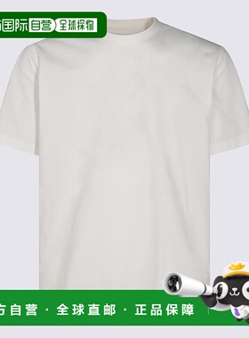 Y-3 男士T恤 JZ0712 AW2025 白色短袖
