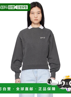 1h可退 潮奢 Pushbutton 女士 灰色 Standard Collar 套头衫 PZ25