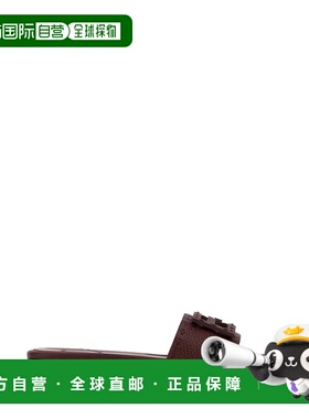 FENDI 女士拖鞋 8R8136AQY2F1TZ9 SS2026 酒红色 SLIDE VIT.BOTT+