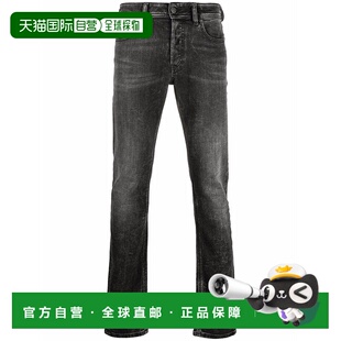 00SWJF09A1702 牛仔裤 AW2021 黑色 仿旧效 DIESEL Sleenker 男士