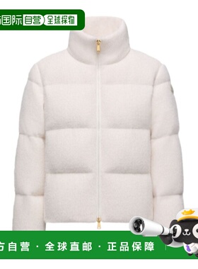 MONCLER 女士外套 K20931A0021489B4N081 CO 白色 Mornas 短款羽