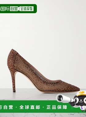 1h可退 潮奢 Gianvito Rossi 吉安维托 罗西 女士 Rania 85 水晶