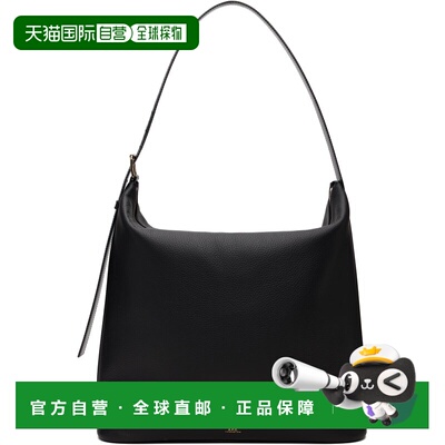 潮奢 A.P.C. 女士 黑色 Vera Maxi 单肩包 PXCBLF67029LzzBlack