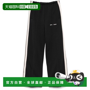 1h可退 潮奢 Palm Angels 棕榈天使 女士 黑色 Logo Loose 运动裤