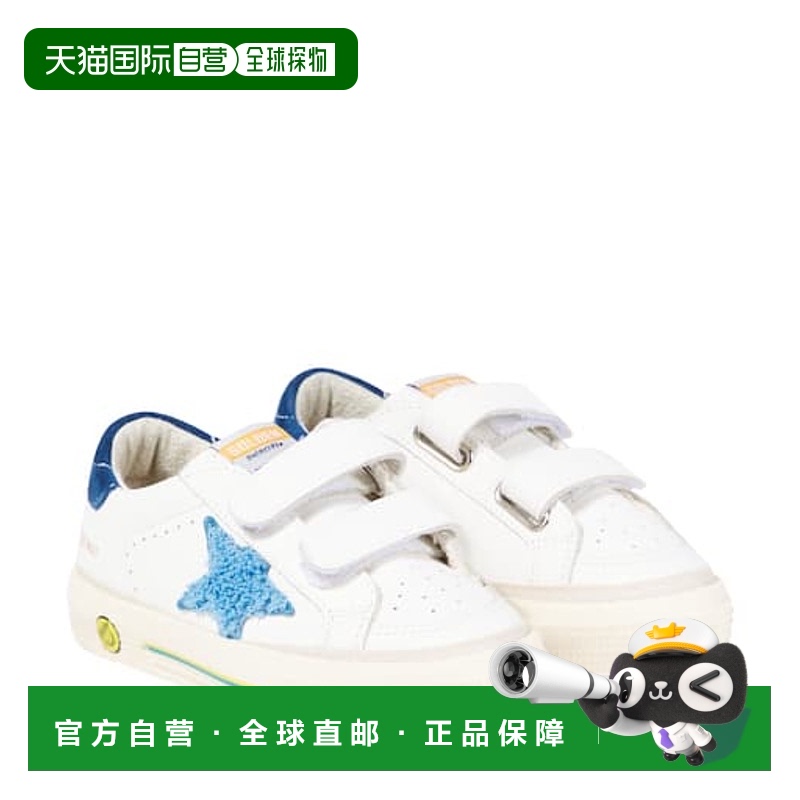 1h可退 潮奢 GOLDEN GOOSE 女童 Old-School 皮质运动鞋童鞋童装