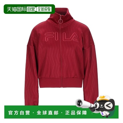 1h可退 潮奢 Fila 斐乐 女士 运动衫 red红色 舒适时尚外套卫衣