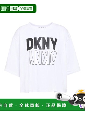 1h可退 潮奢 Dkny 唐可娜儿 女士 T恤 white白色 舒适时尚