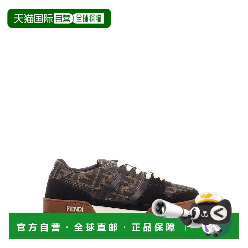 FENDI 男士运动鞋 7E1688F1PXA AW2024 黑色 