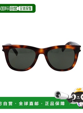 SAINT LAURENT 男士眼镜 SL712003 AW2024 黑色 徽标太阳镜