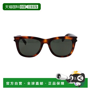 眼镜 男士 SL712003 AW2024 徽标太阳镜 SAINT 黑色 LAURENT