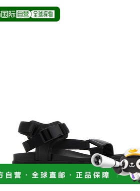 PRADA 男士凉鞋 2X30553L74F0632 SS2025 黑色 Buckle-fastening