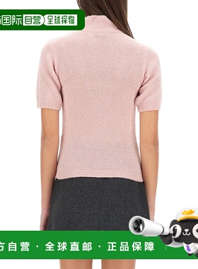 A.P.C. 女士针织毛衣 WPABEF23343FAA SS2025 粉红色 高领针织衫