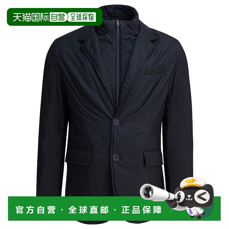 1h可退 HERNO 男士西服 GA000168U12456Z9200 AW2025 黑色
