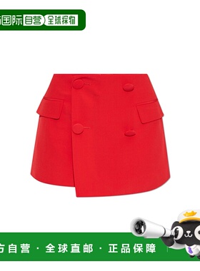 BALMAIN 女士短裤 EF0PA430VB003CE SS2025 红色 Shorts with a p