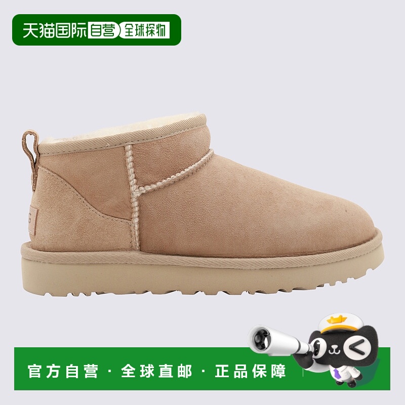 1h可退 UGG 女士靴子 1116109SAN CO 浅棕色 W Classic Ultra Min