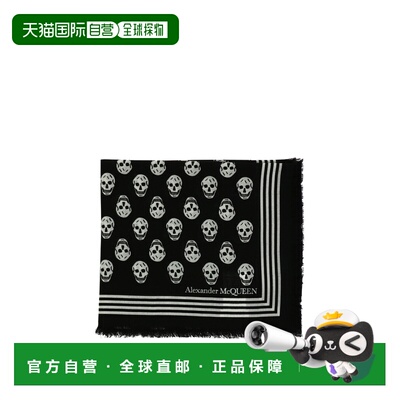 ALEXANDER MCQUEEN 女士围巾 5909343222Q1078 AW2024