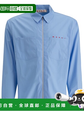 MARNI 男士衬衫 CUMU0297P0USCT88L2B50 SS2025 蓝色