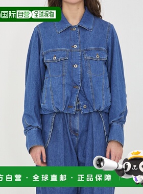 潮奢 LOEWE 罗意威 女士 牛仔布夹克 S540Y1CX06