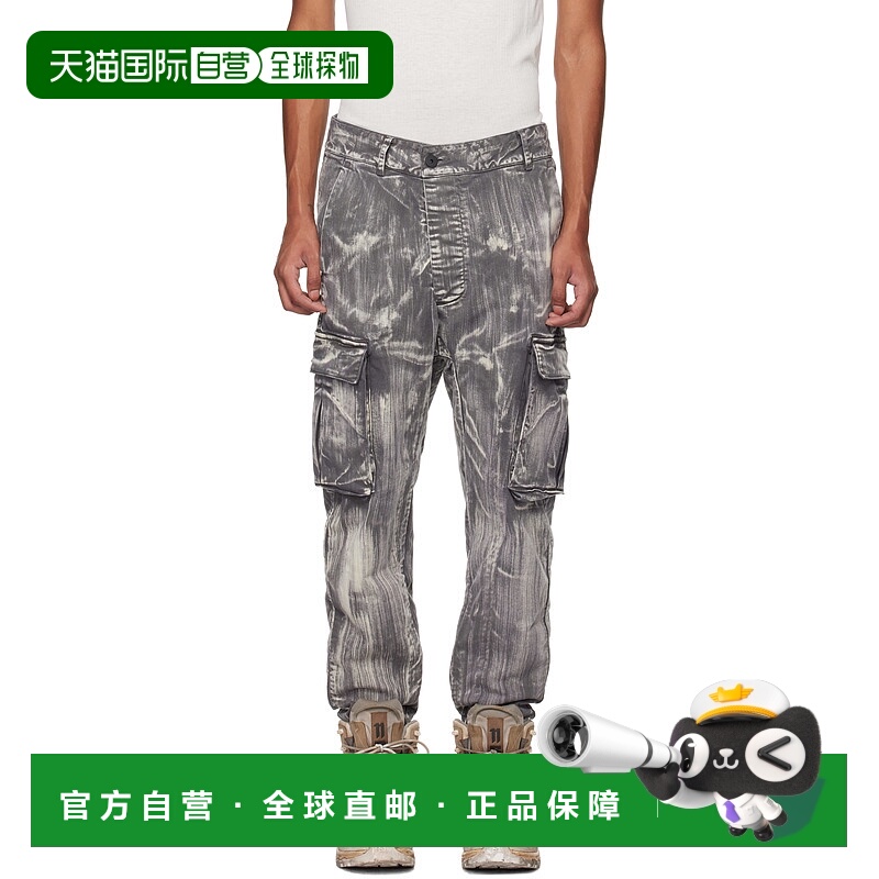 1h可退 潮奢 Boris Bidjan Saberi 男士 灰色 P21B 工装裤 11x027