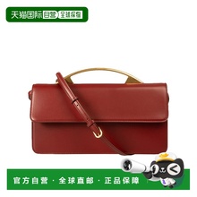 THE ROW 女士斜挎包 W1717L60BRNR SS2025 红色翻盖手提包 单肩包