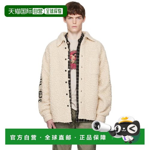 1h可退 潮奢 Tom Ford 汤姆 福特 男士 灰白色 Tommy Sherpa Embe