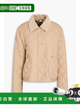 潮奢 Burberry 巴宝莉 女士 绗缝斜纹布夹克 WLANFORDWWSHT131811