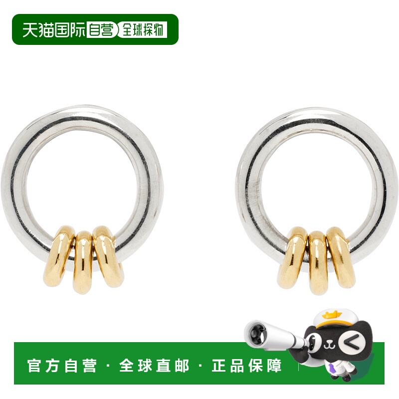 1h可退 潮奢 Spinelli Kilcollin 女士 银色 & 金色 Sidra Sg 耳