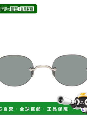 1h可退 潮奢 Thom Browne 汤姆 布朗 男士 银色 Titanium Rimless