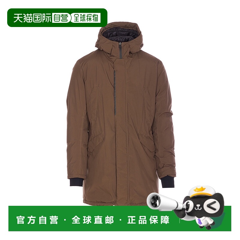 1h可退 HERNO 男士外套 PI001245U128407400 AW2025 绿色 HOODED