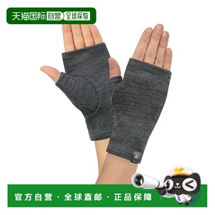 1h可退 mont-bell 男士手套 1118578HCH CO 灰色 Merino Wool Plu
