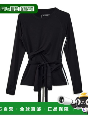 Y-3 女士外套 JD6003 AW2025 黑色 长袖T恤