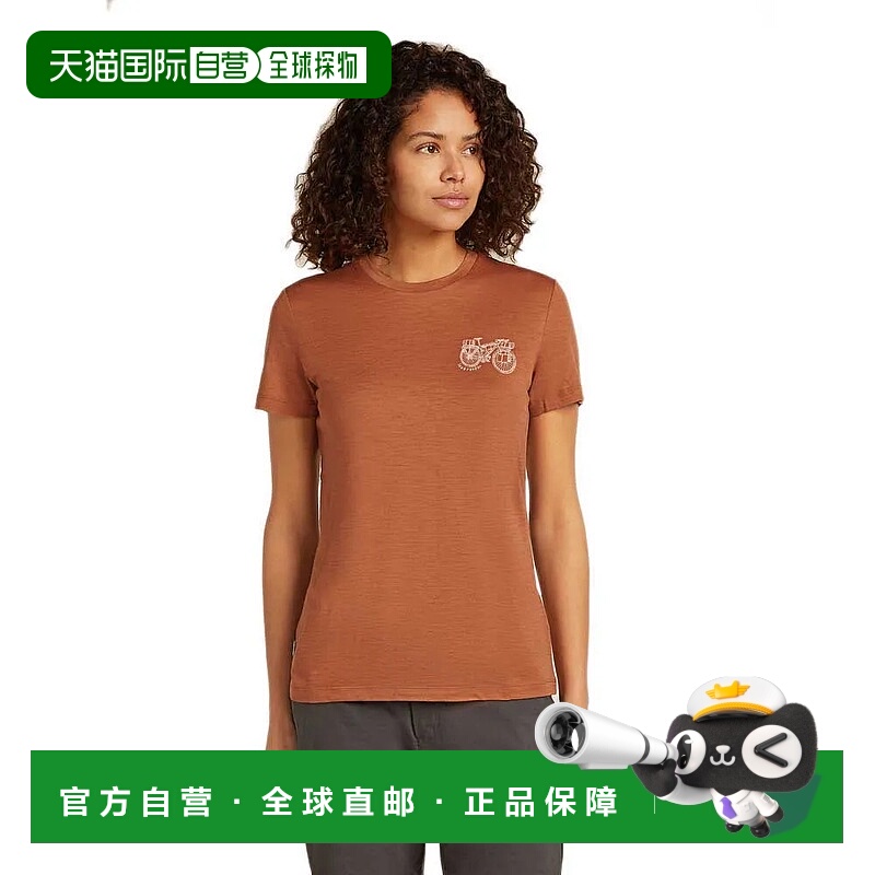 ICEBREAKER 美利奴150 Tech Lite 骑行探险短袖T恤 女士