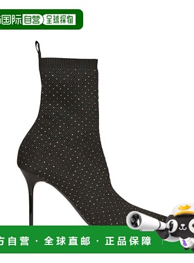 BALMAIN 女士高跟鞋 YN1TA680TKYD0PA AW2022 黑色 BALMAIN BOOTS