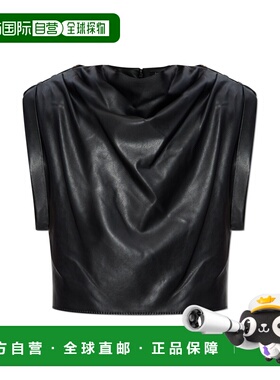 BALMAIN 女士T恤 FF1AG710XH810PA AW2025 黑色上衣