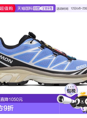 1h可退 潮奢 yves salomon 萨洛蒙 女士 蓝色 XT-6 运动鞋 L47865