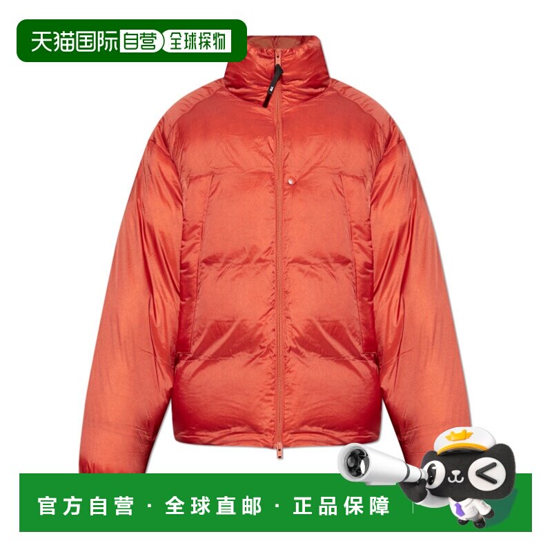 Y-3 男士外套 KA2360 AW2025 红色 长袖立领羽绒服