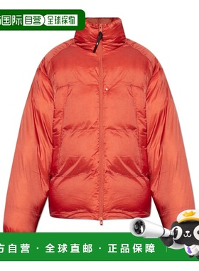 Y-3 男士外套 KA2360 AW2025 红色 长袖立领羽绒服