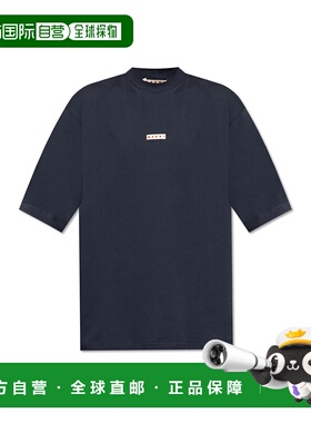 MARNI 男士T恤 HUMU0223X6UTCZ5700B99 AW2025 蓝色