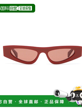1h可退 GUCCI 女士眼镜 803673J07406023 CO 红色