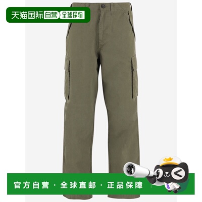 BURBERRY 男士休闲裤 8116438PASTURE SS2026 军绿色