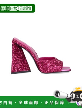 潮奢 The Attico 女士 徽标高跟鞋 227WS000G001