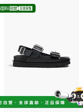 1h可退 潮奢 Jil Sander 吉尔 桑达 男士 皮质露跟凉鞋 J33WP0003