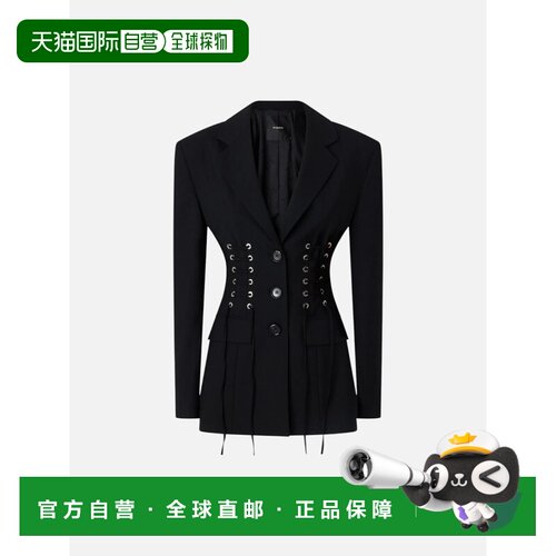 PINKO 女士夹克 107583A3G3Z99 AW2026 黑色 PINKO HUMMER jacket