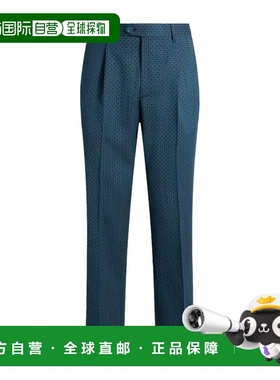 ETRO 男士休闲裤 MREA000199TJB24S9883 SS2025 蓝色