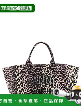 GANNI 女士手提包 B2110031038 SS2026 粉红色 Xxl Shopper Logo